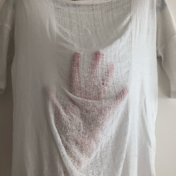 Raquel Allegra Short Sleeve Basic Tee Optic White - Picture 7 of 8